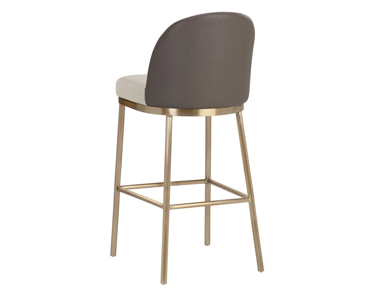 Lavania Barstool - Meg Taupe / Porcini Taupe - Central Designs