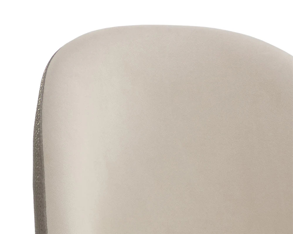 Lavania Counter Stool - Meg Taupe / Porcini Taupe - Central Designs