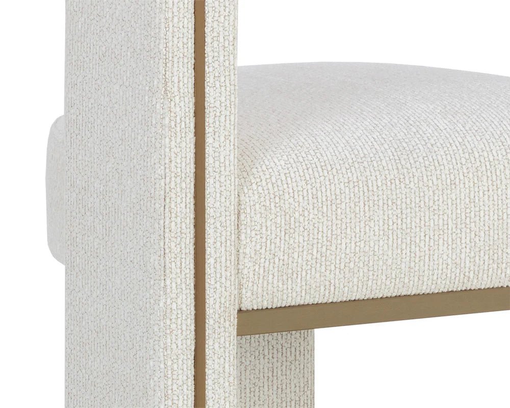 Adamina Bar Stool - Rhea Light Barley - Central Designs