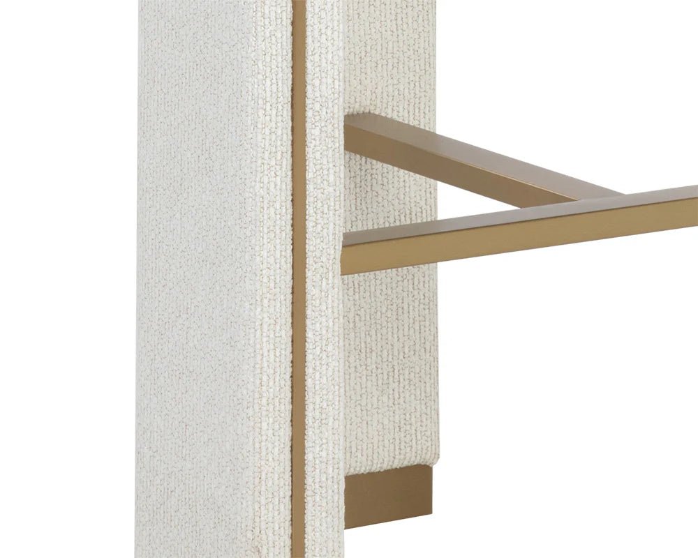 Adamina Bar Stool - Rhea Light Barley - Central Designs