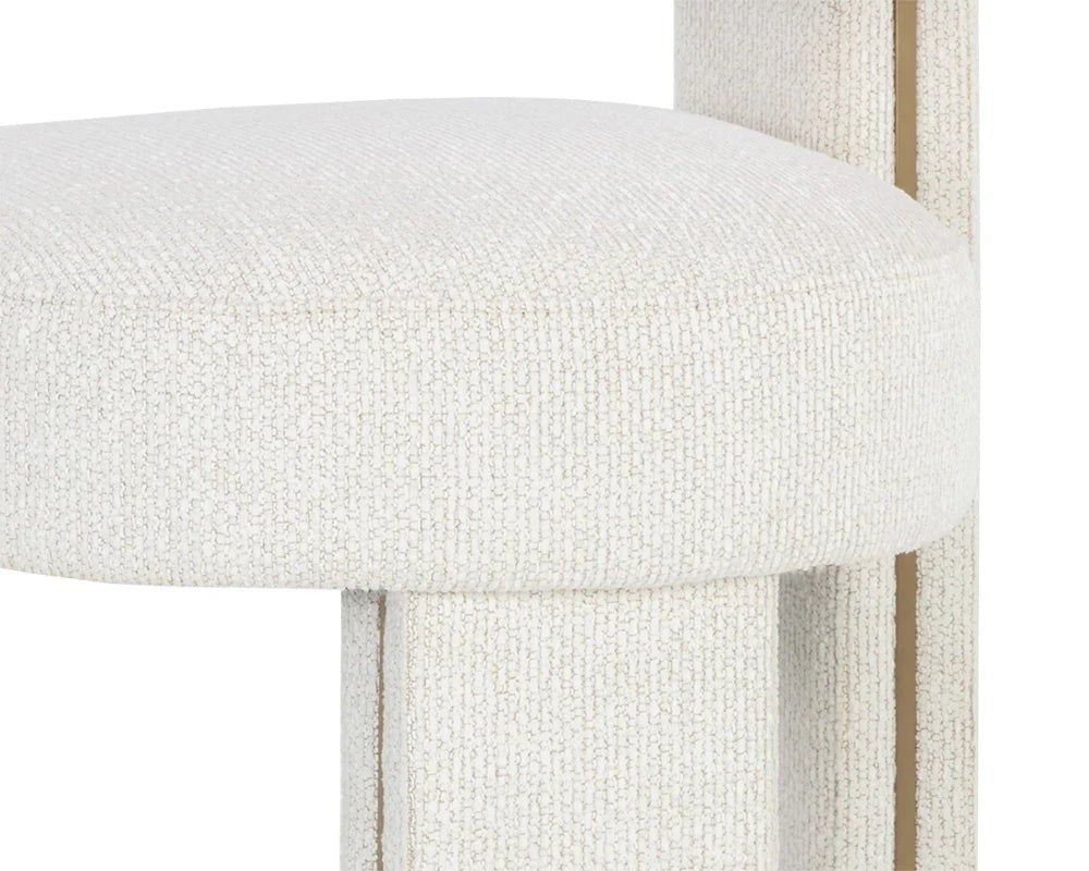 Adamina Bar Stool - Rhea Light Barley - Central Designs