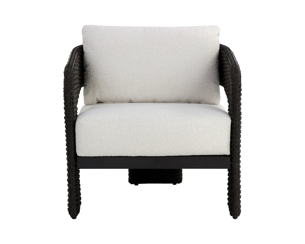Pylos Lounge Chair - Black - Louis Cream - Central Designs
