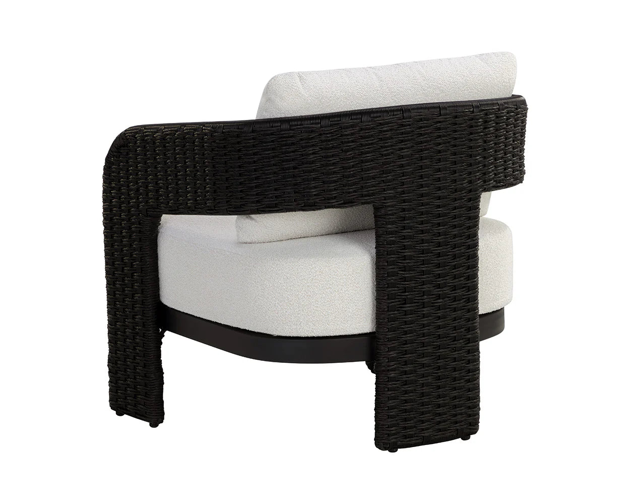 Pylos Lounge Chair - Black - Louis Cream - Central Designs