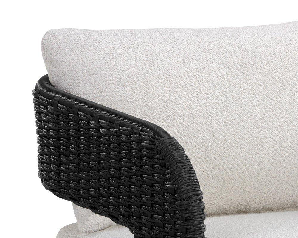 Pylos Lounge Chair - Black - Louis Cream - Central Designs
