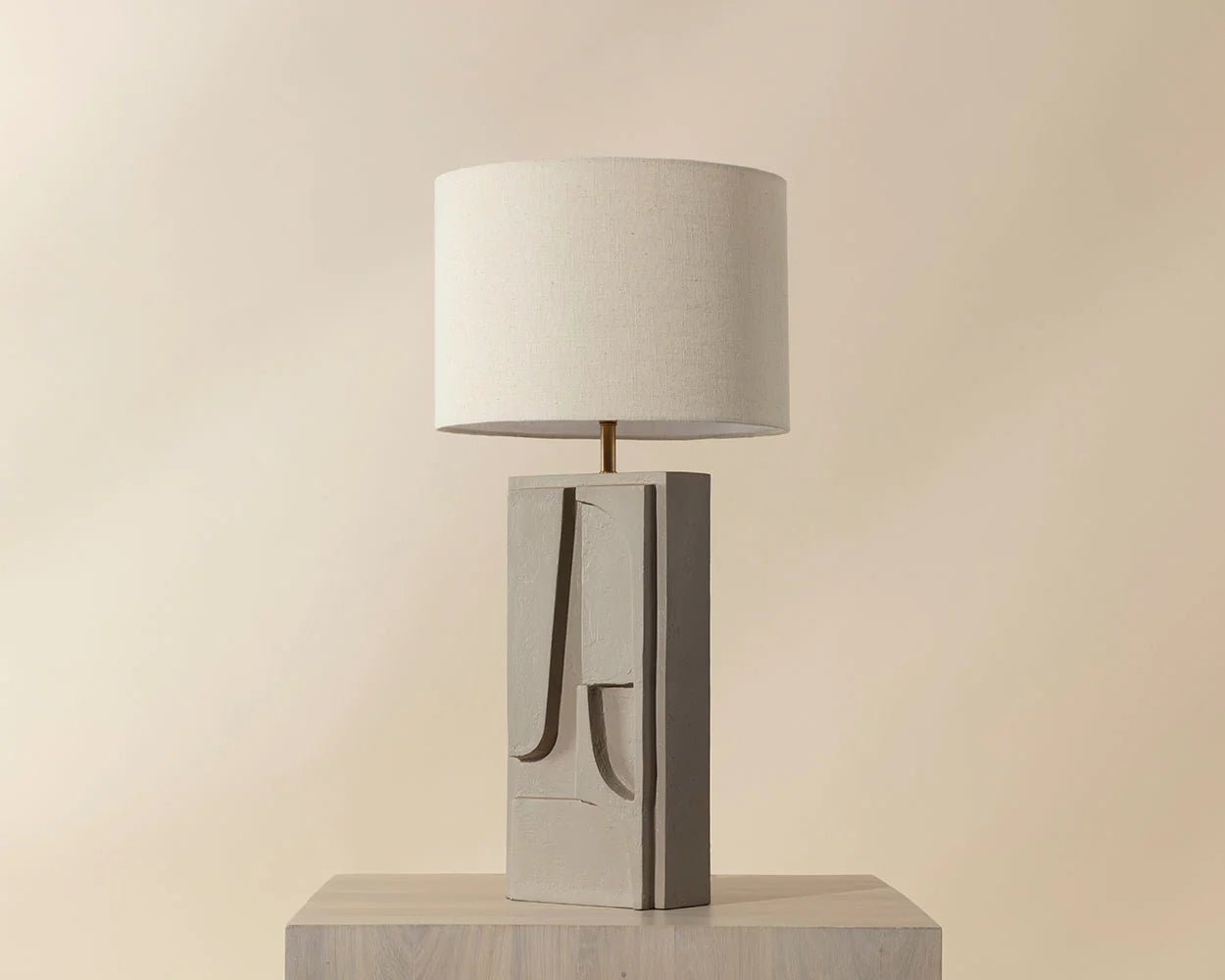 Dirsan Table Lamp - Taupe - Central Designs