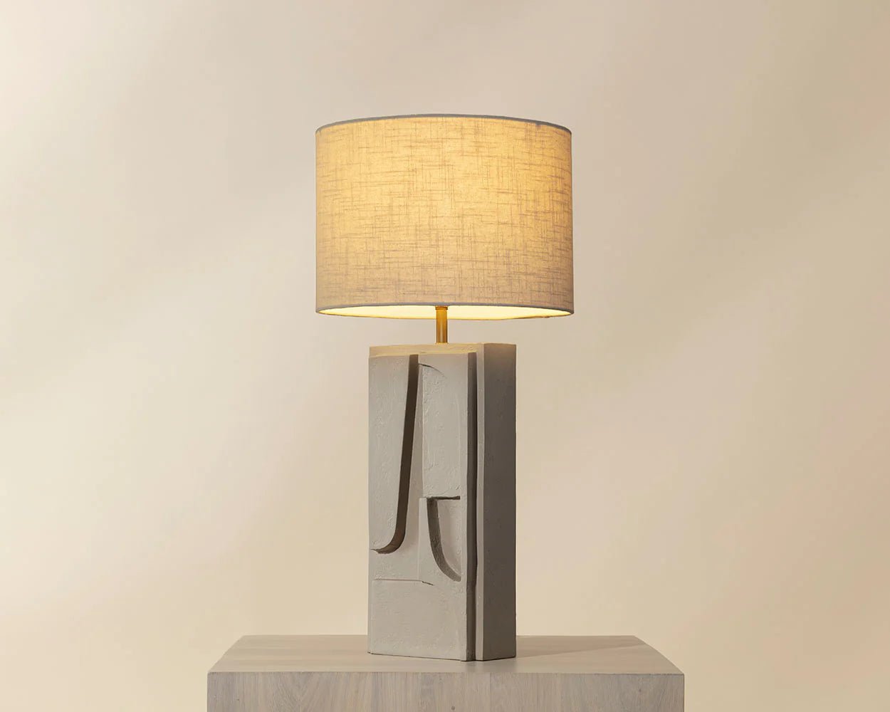 Dirsan Table Lamp - Taupe - Central Designs