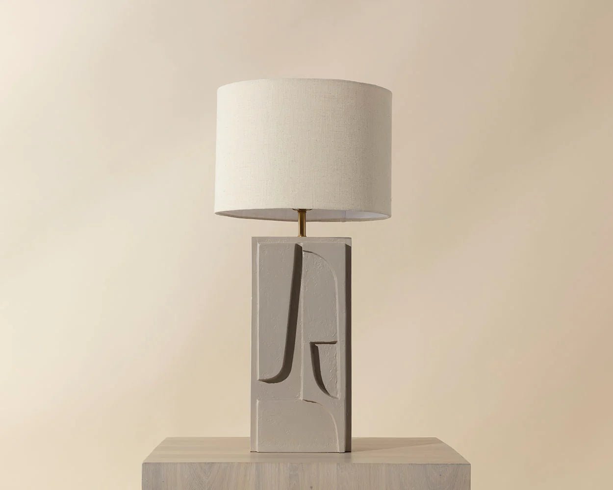 Dirsan Table Lamp - Taupe - Central Designs