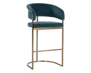 Marris Bar Stool - Gold - Danny Teal - Central Designs