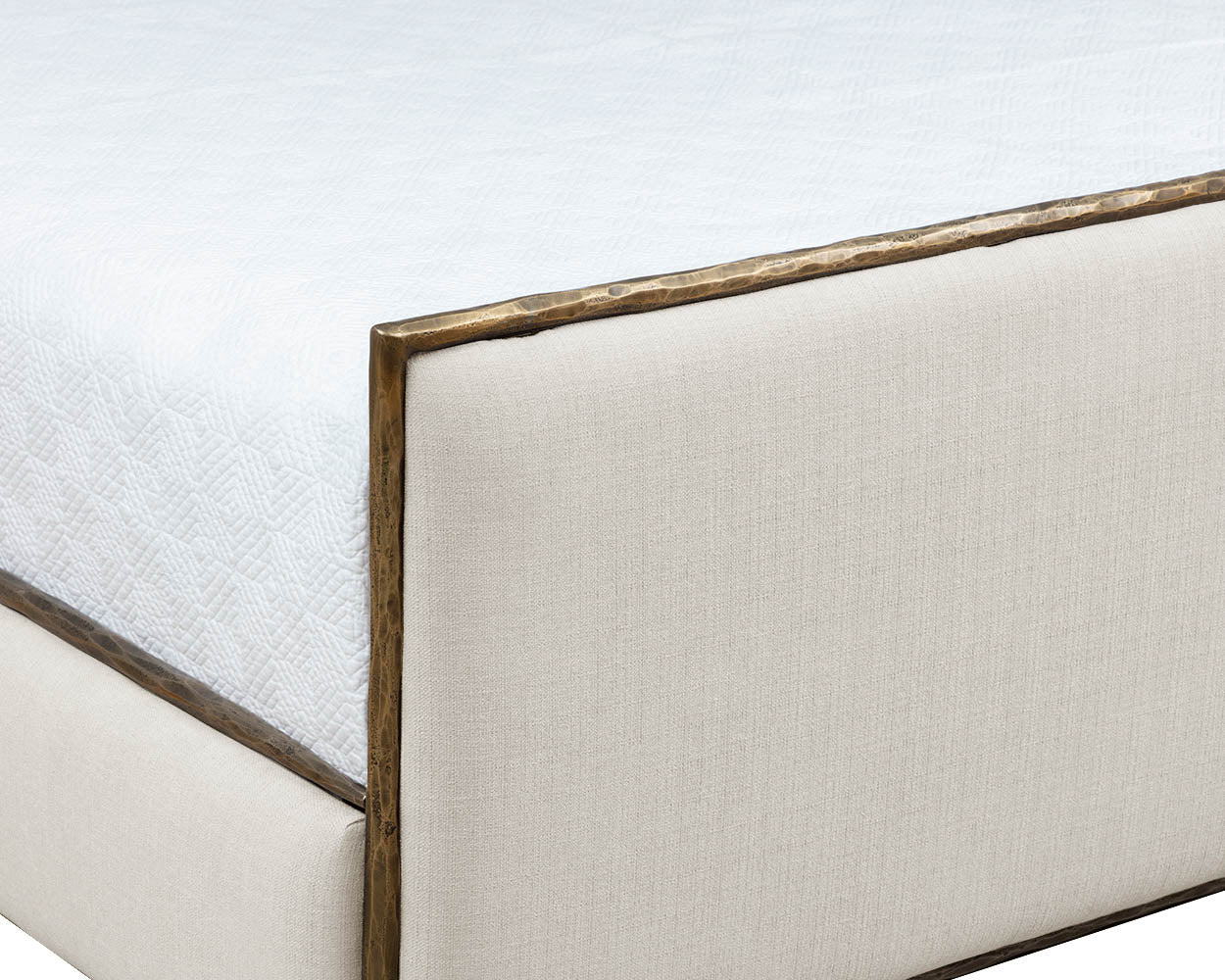 Yasmine Bed - King - Zenith Alabaster - Central Designs