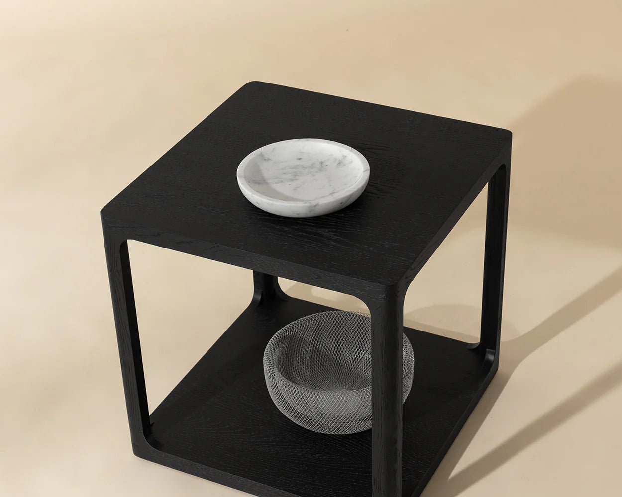 Doncaster Side Table - Black - Central Designs