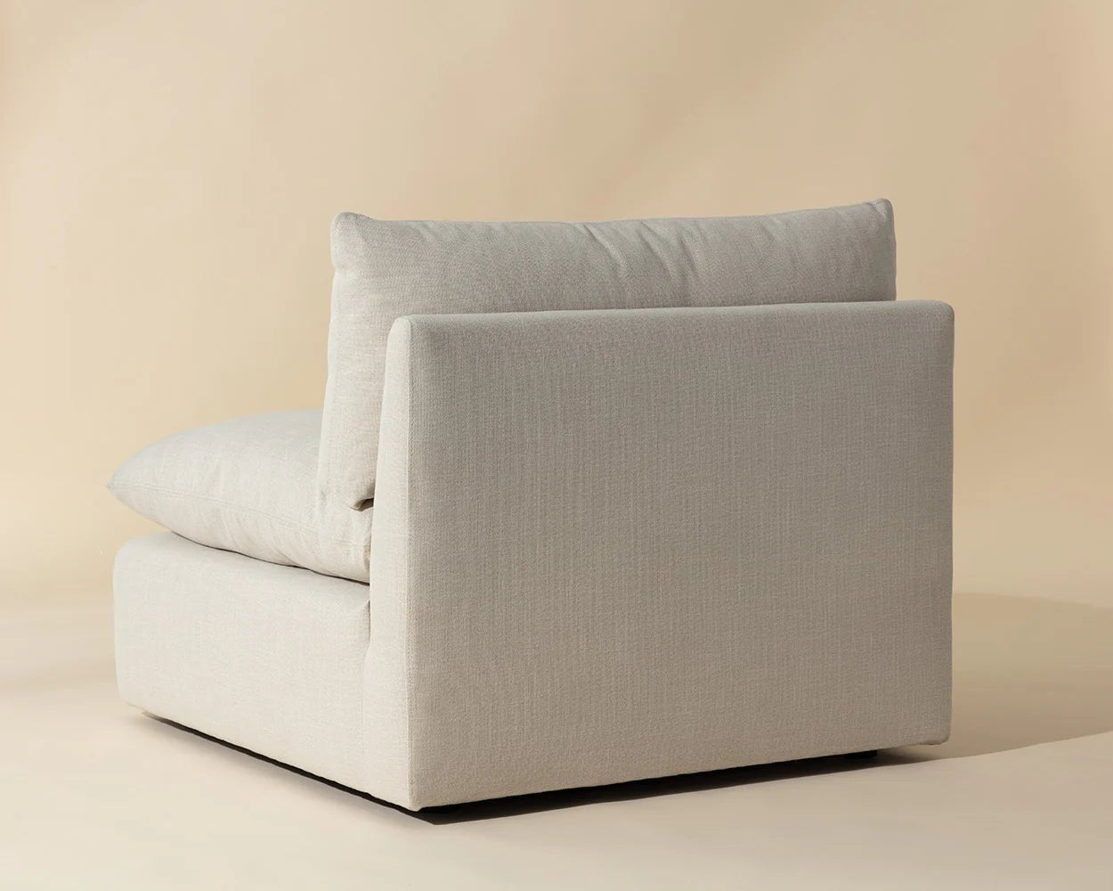 Reve Modular - Armless Chair - Effie Linen - Central Designs
