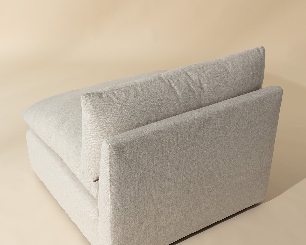 Reve Modular - Armless Chair - Effie Linen - Central Designs