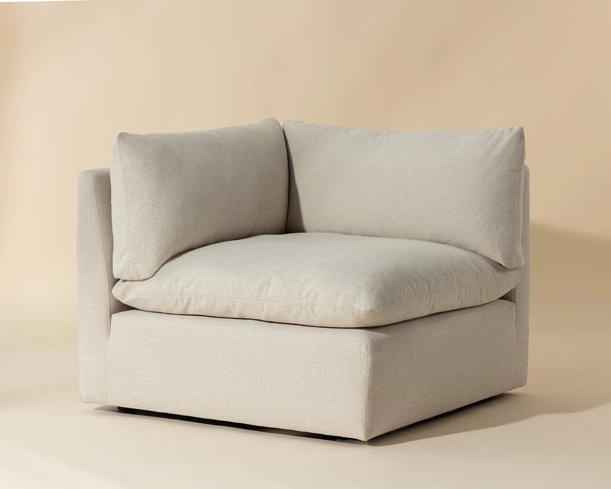 Reve Modular - Corner Chair - Effie Linen - Central Designs