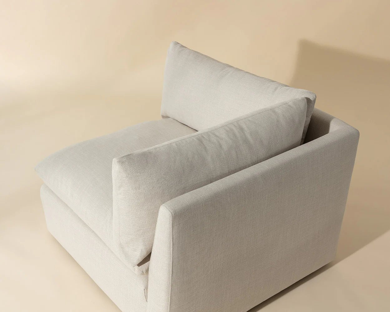 Reve Modular - Corner Chair - Effie Linen - Central Designs