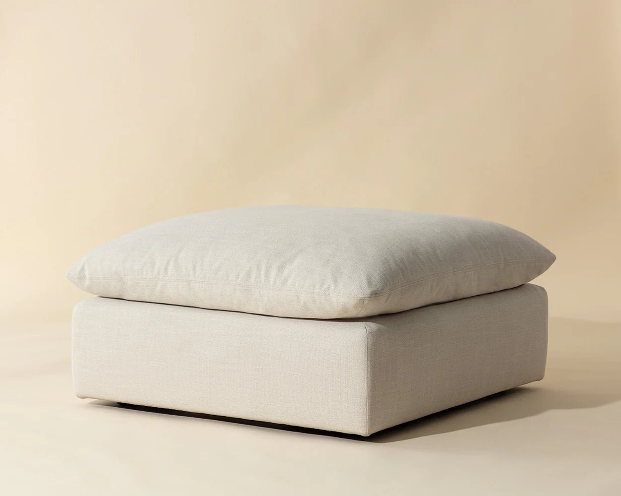 Reve Modular - Ottoman - Effie Linen - Central Designs
