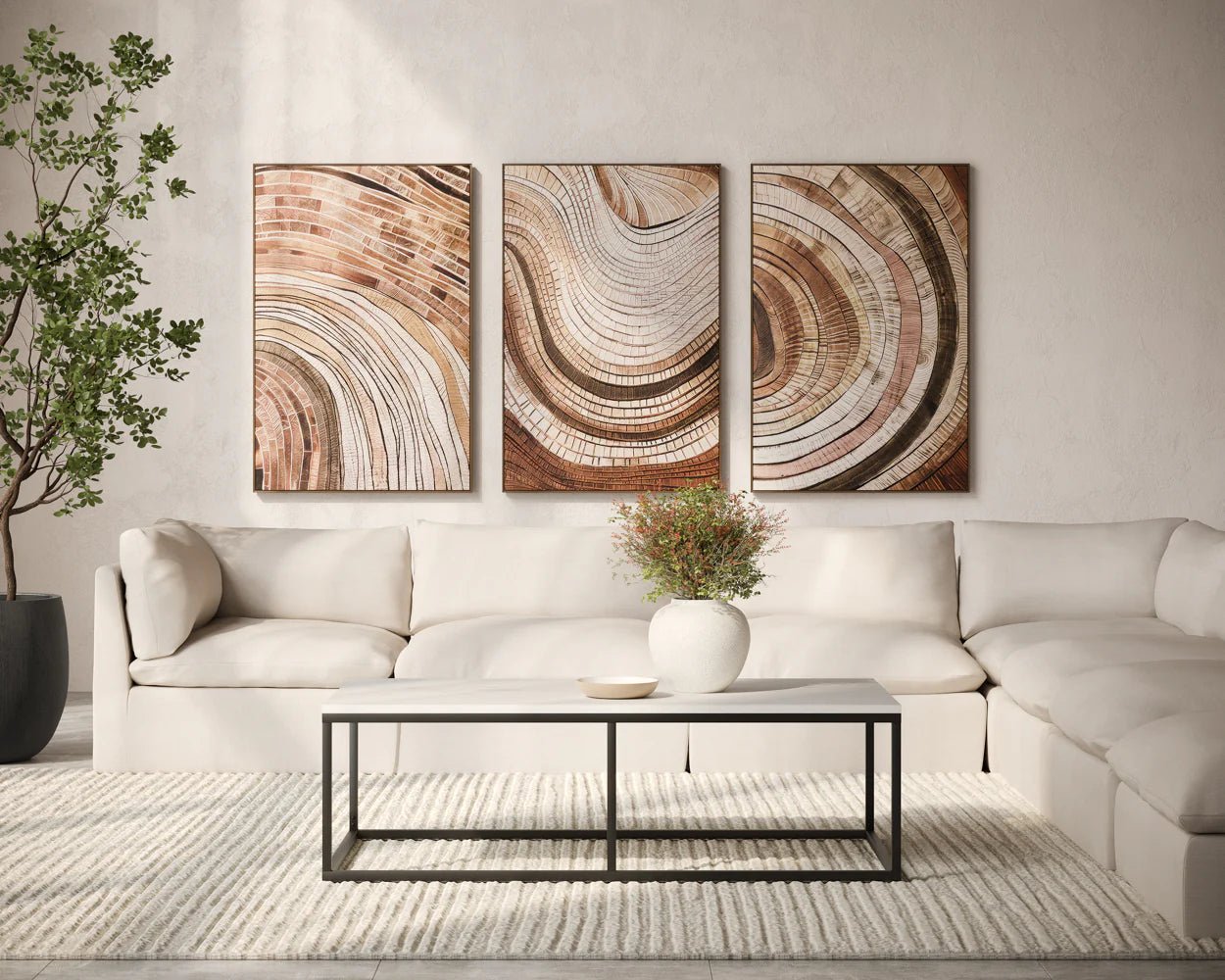 Reve Modular - Ottoman - Effie Linen - Central Designs