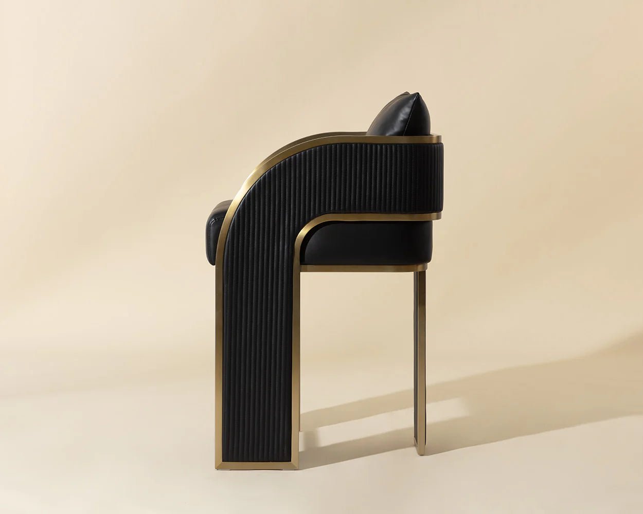 Baz Counter Stool - Napa Black - Central Designs