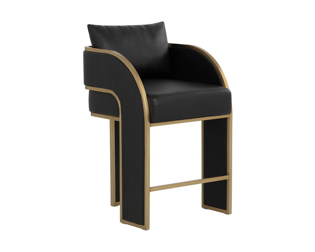 Baz Counter Stool - Napa Black - Central Designs