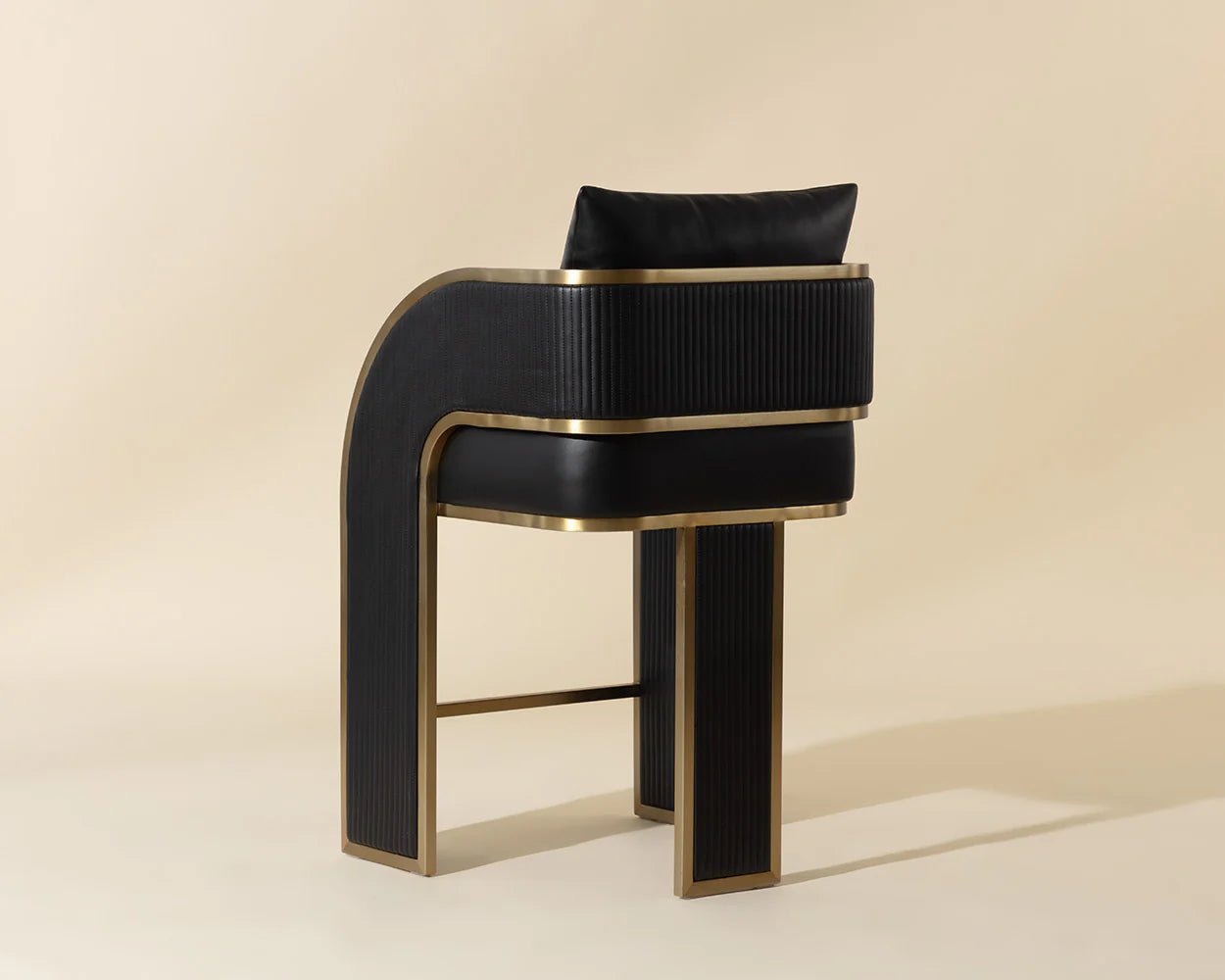 Baz Counter Stool - Napa Black - Central Designs