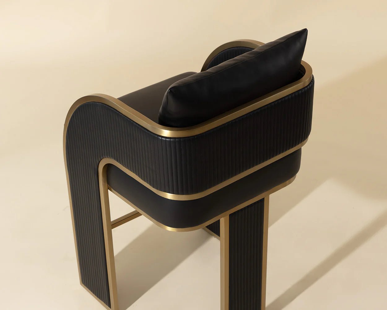 Baz Counter Stool - Napa Black - Central Designs