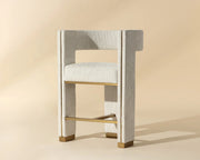 Adamina Counter Stool - Rhea Light Barley - Central Designs