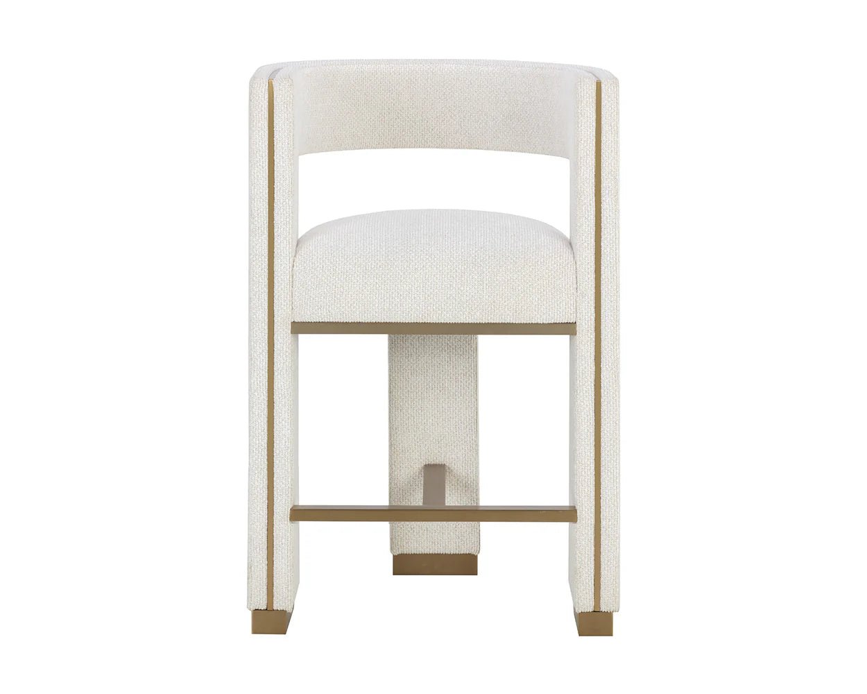 Adamina Counter Stool - Rhea Light Barley - Central Designs