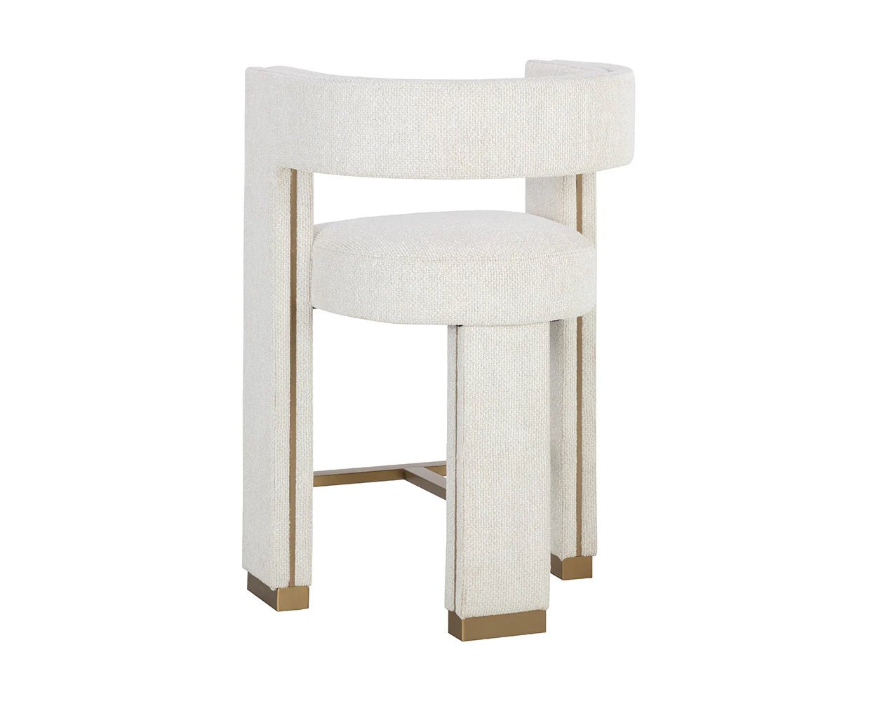 Adamina Counter Stool - Rhea Light Barley - Central Designs