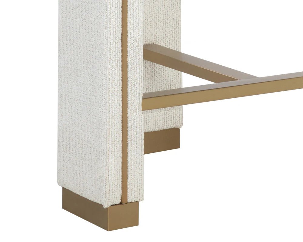 Adamina Counter Stool - Rhea Light Barley - Central Designs