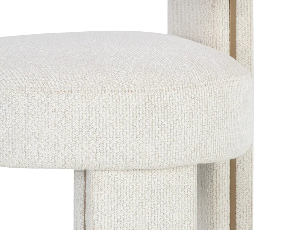 Adamina Counter Stool - Rhea Light Barley - Central Designs