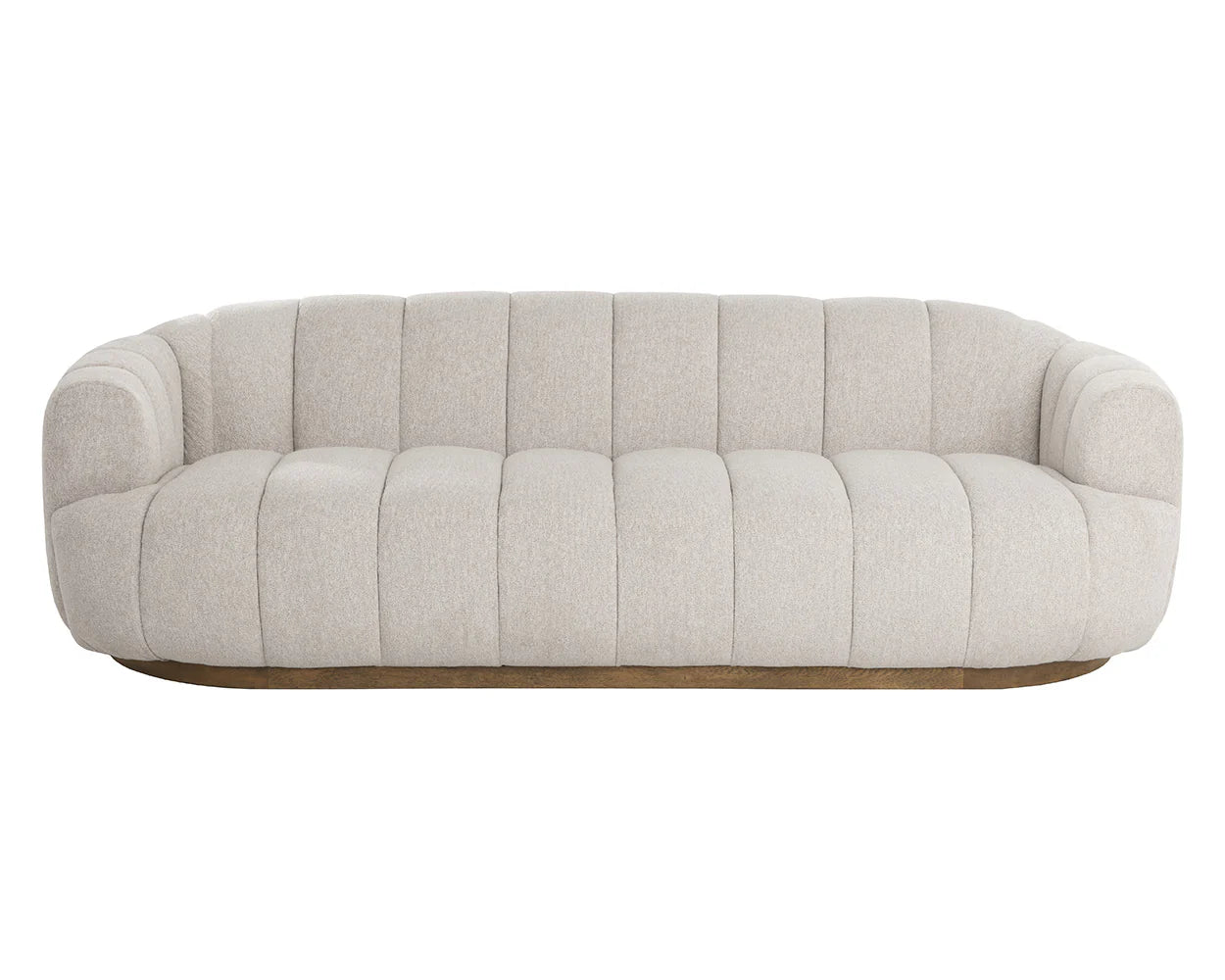 Tadeo Sofa - Warm Brown - Dove Cream - Central Designs