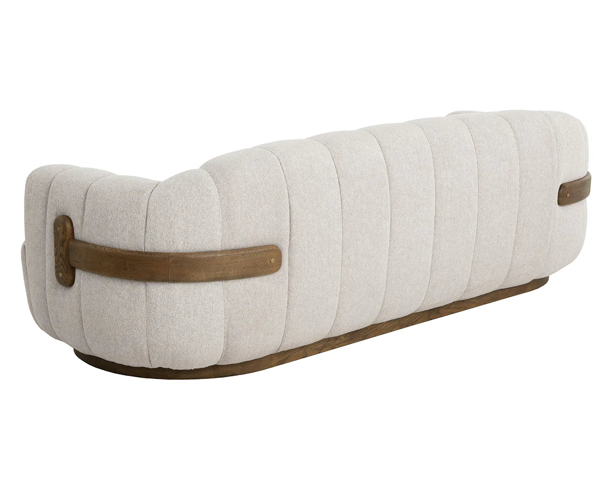 Tadeo Sofa - Warm Brown - Dove Cream - Central Designs