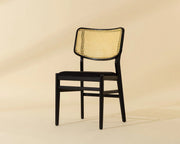 Annex Dining Chair - Abbington Black / Natural - Central Designs
