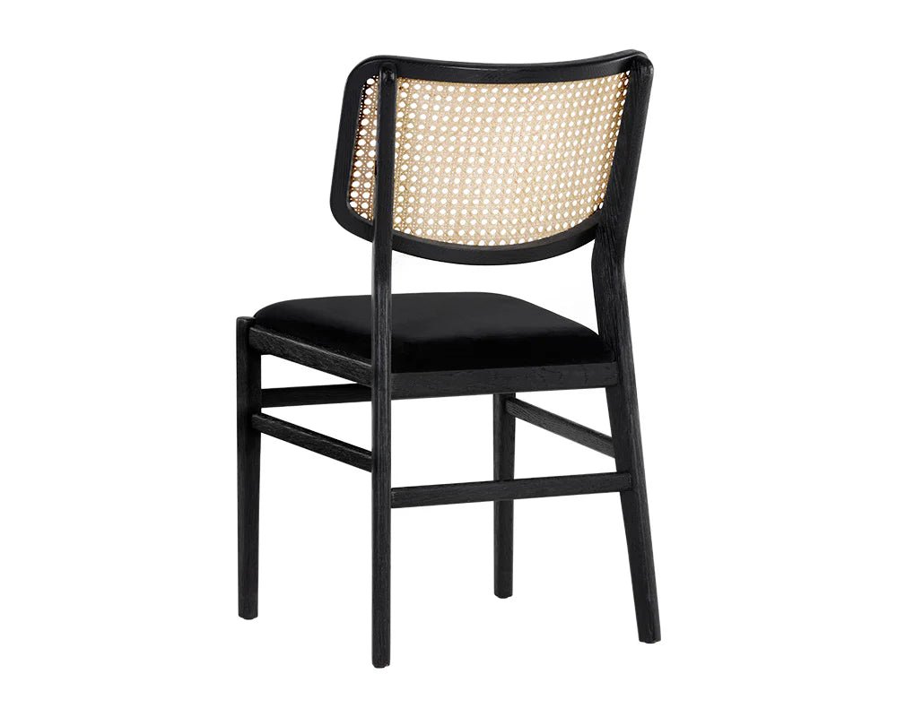Annex Dining Chair - Abbington Black / Natural - Central Designs