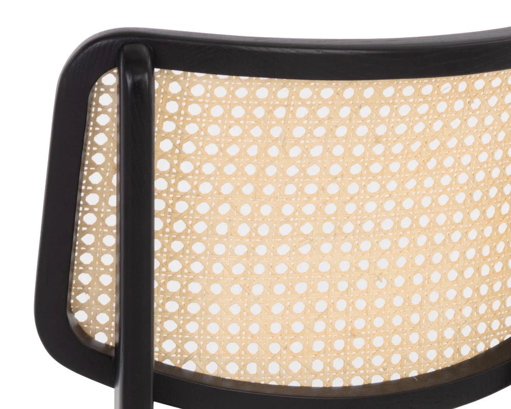 Annex Counter Stool - Abbington Black / Natural - Central Designs