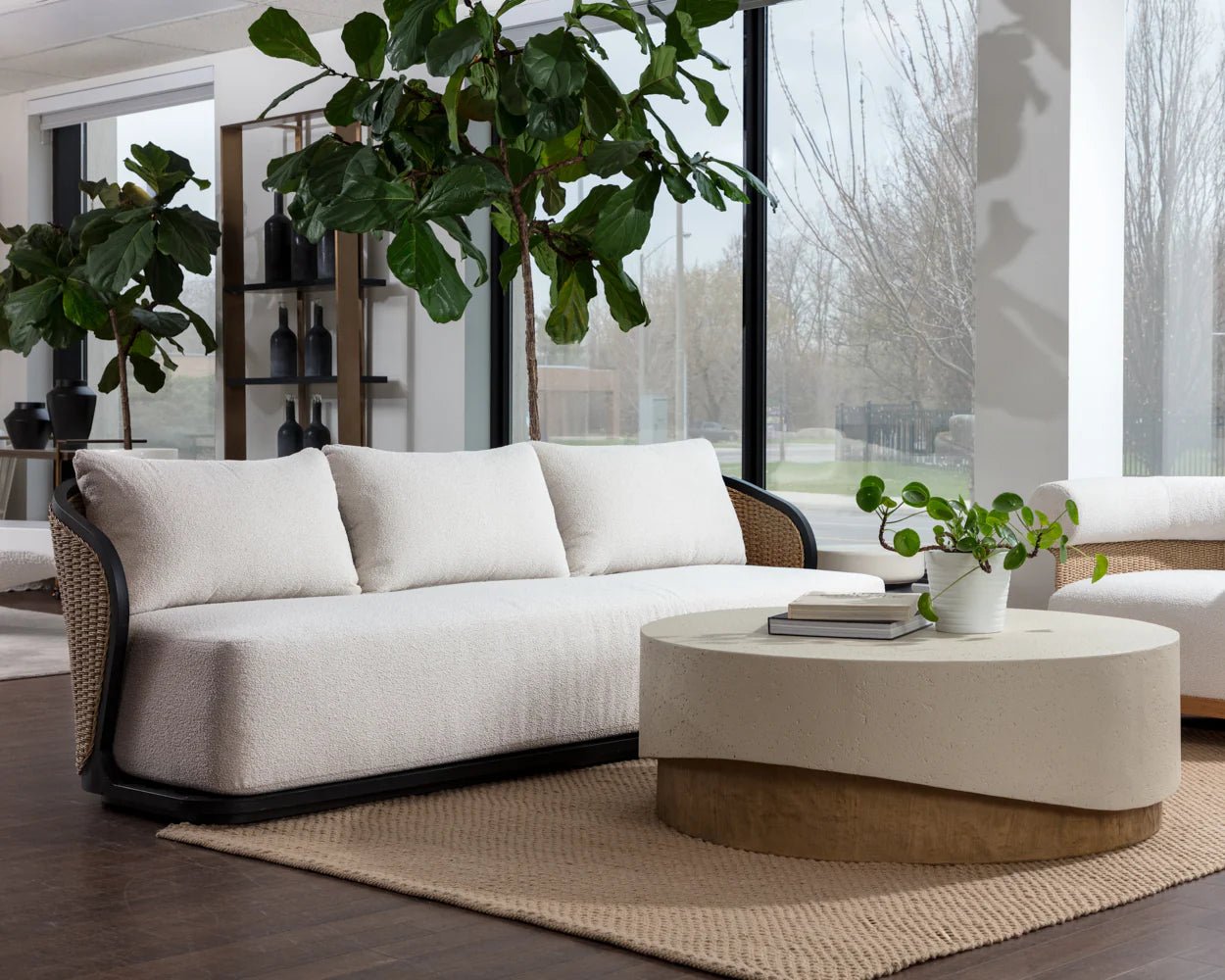 Bora Sofa - Louis Cream - Central Designs