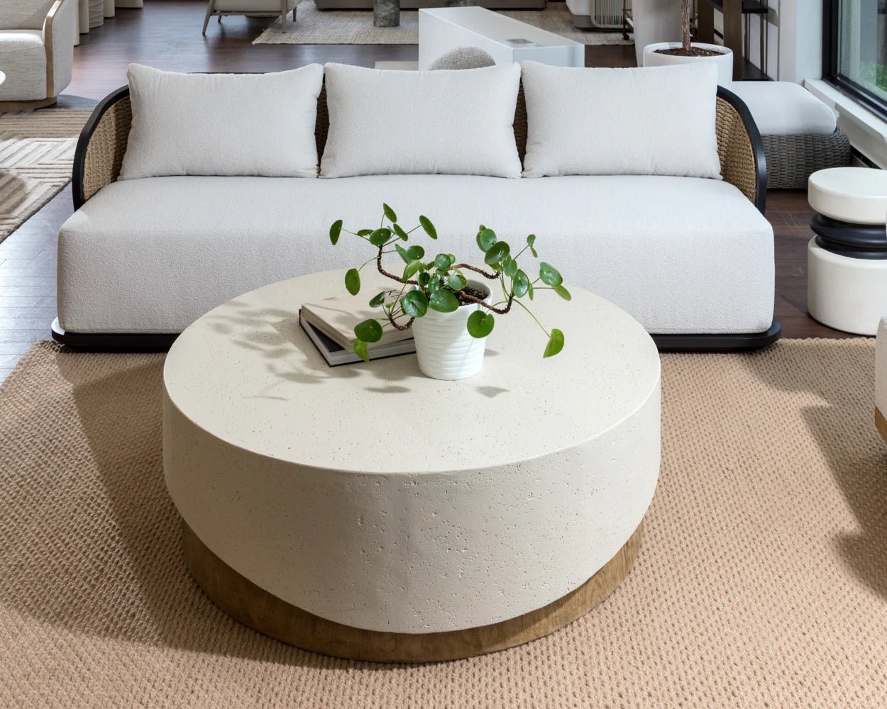 Bora Sofa - Louis Cream - Central Designs