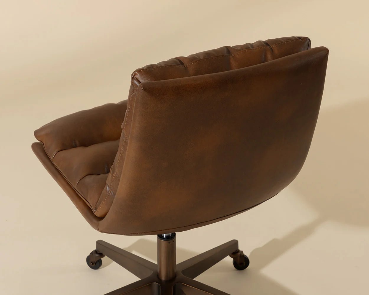 Stinson Office Chair - Bravo Cognac - Central Designs