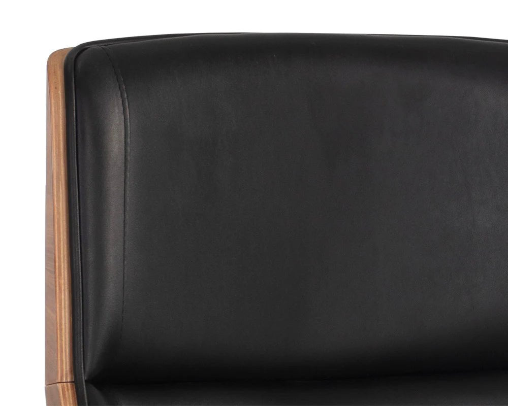 Rhett Office Chair - Dillon Black - Central Designs