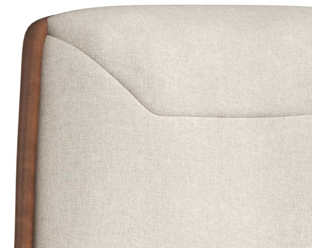 Lucier Lounge Chair - Belfast Oatmeal / Bravo Cognac - Central Designs