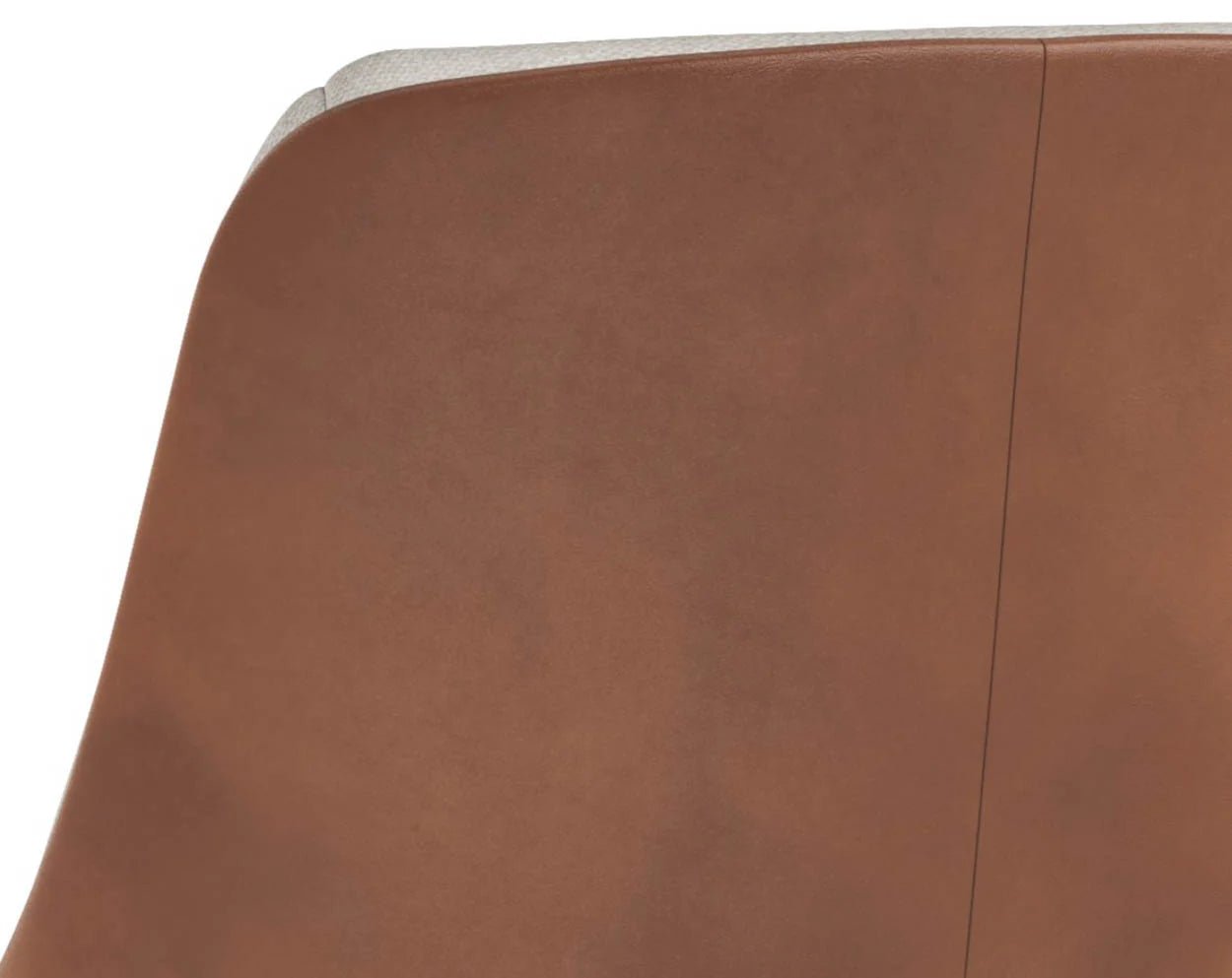 Lucier Lounge Chair - Belfast Oatmeal / Bravo Cognac - Central Designs