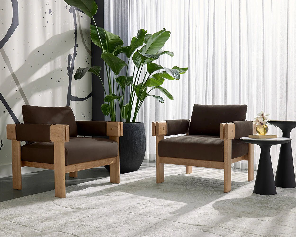 Chizu Nesting End Tables (Set Of 2) - Central Designs