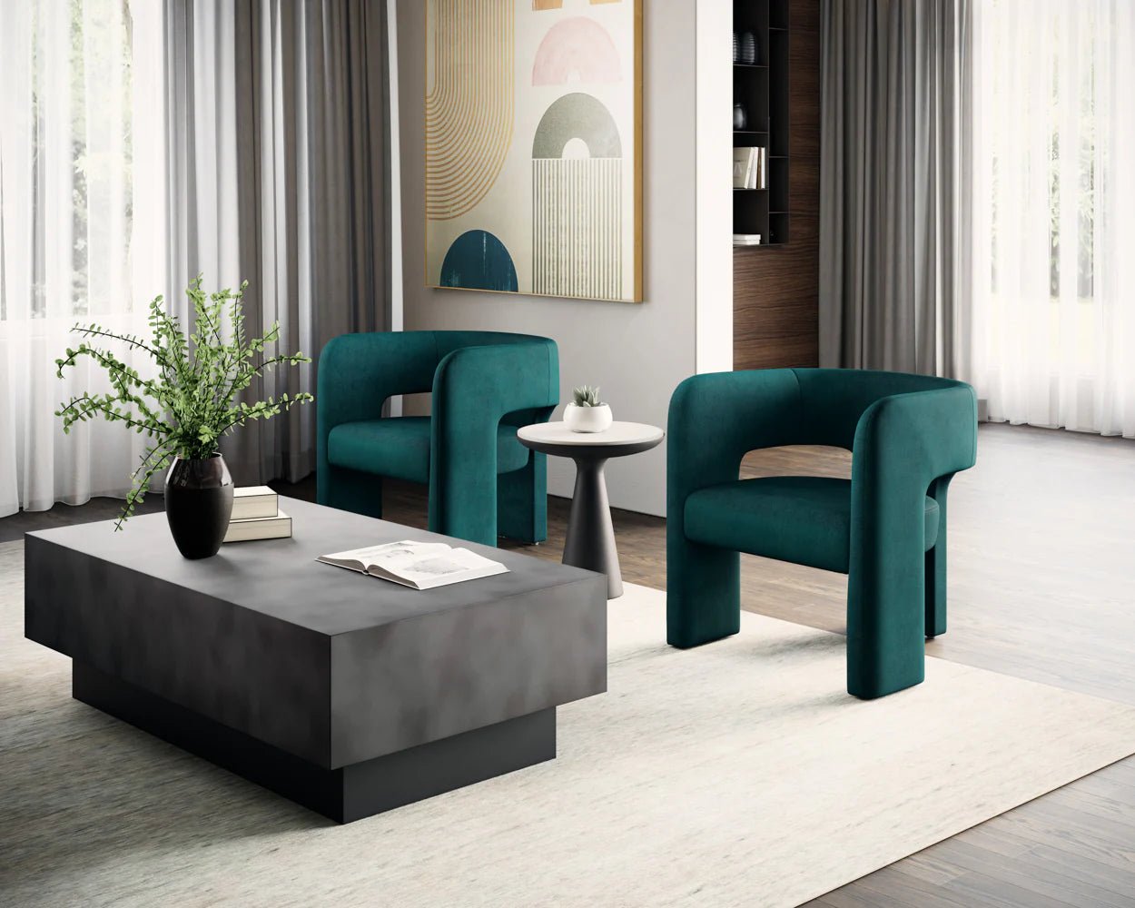 Chizu Nesting End Tables (Set Of 2) - Central Designs
