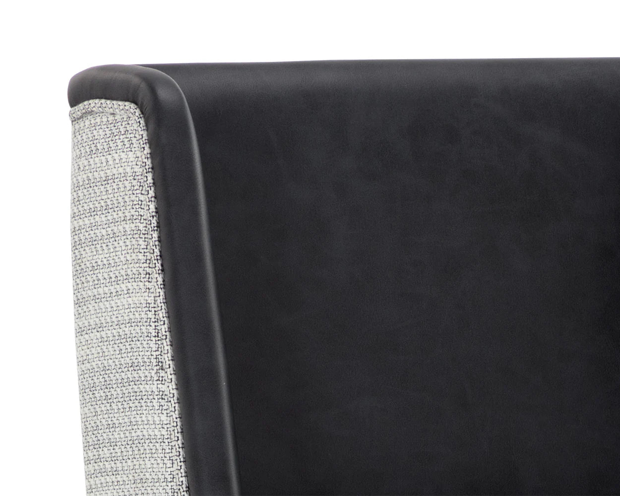 Joplin Bar Stool - Cantina Black / Vera White Pepper - Central Designs