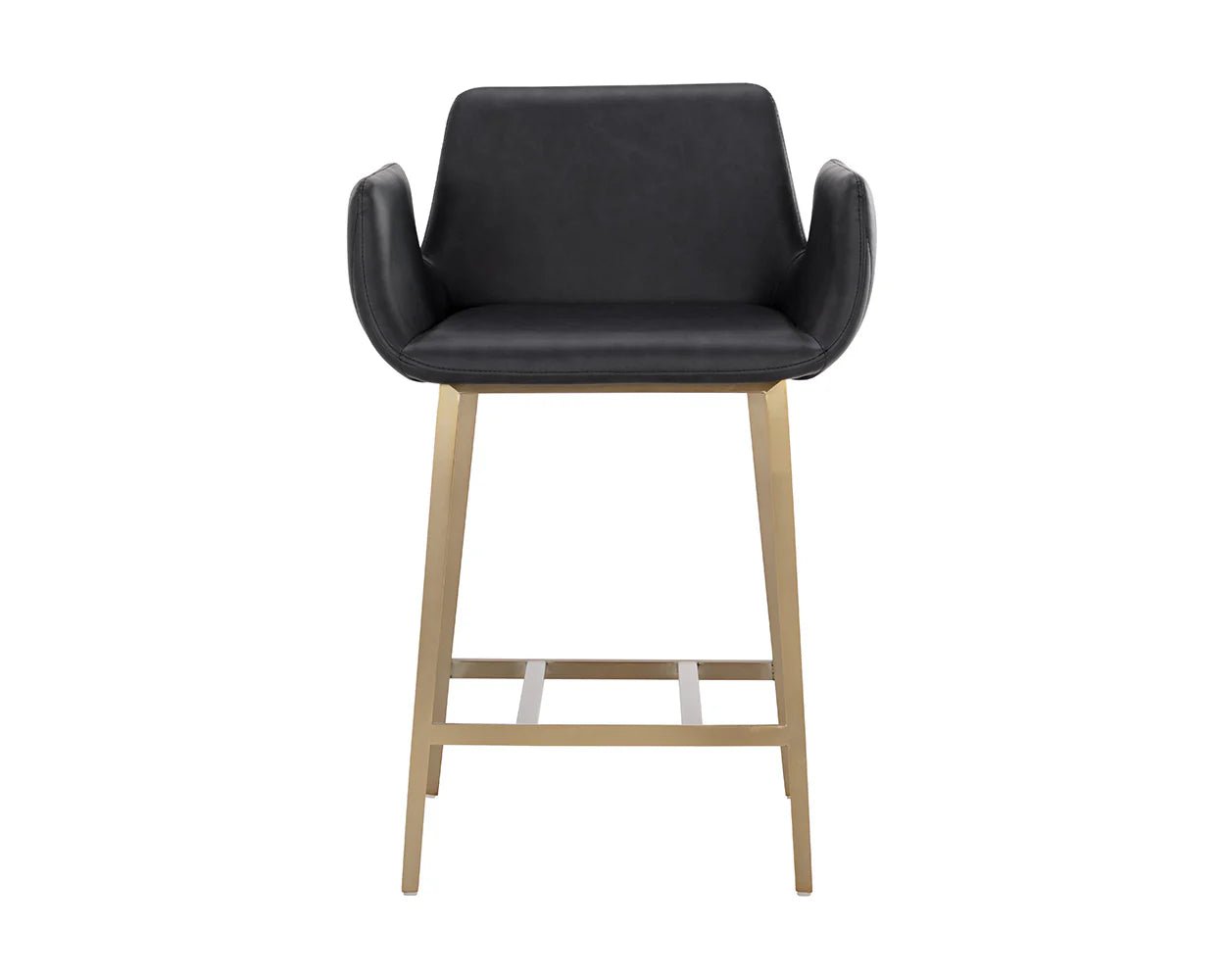 Lucano Counter Stool - Bravo Black - Central Designs