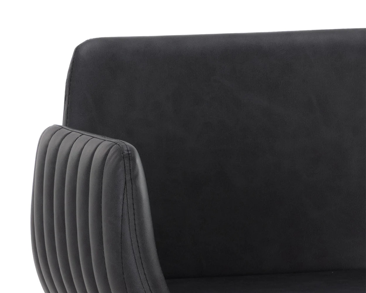 Lucano Counter Stool - Bravo Black - Central Designs