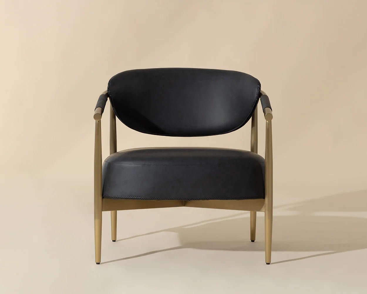 Heloise Lounge Chair - Bravo Black - Central Designs