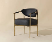 Heloise Dining Armchair - Bravo Black - Central Designs