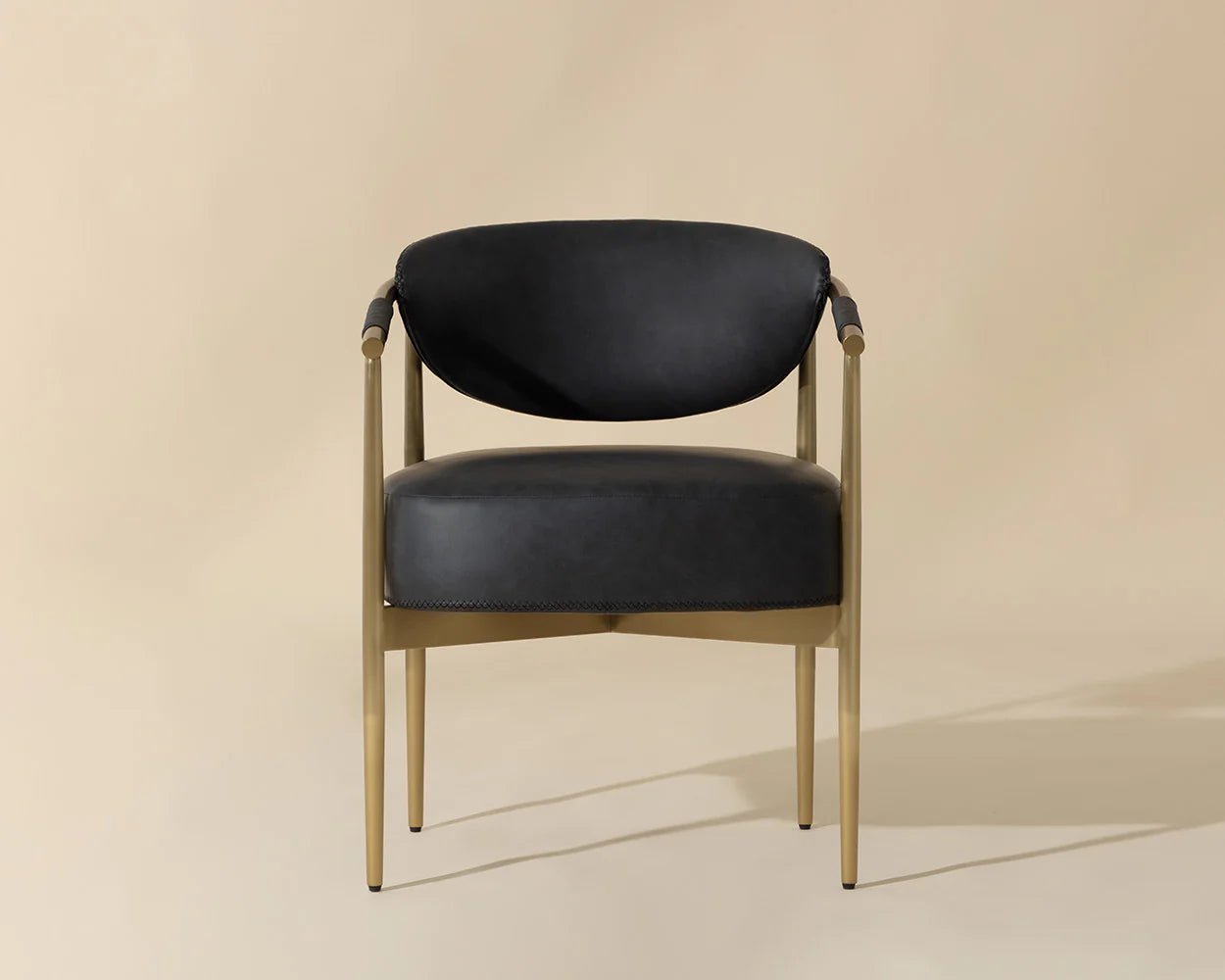 Heloise Dining Armchair - Bravo Black - Central Designs