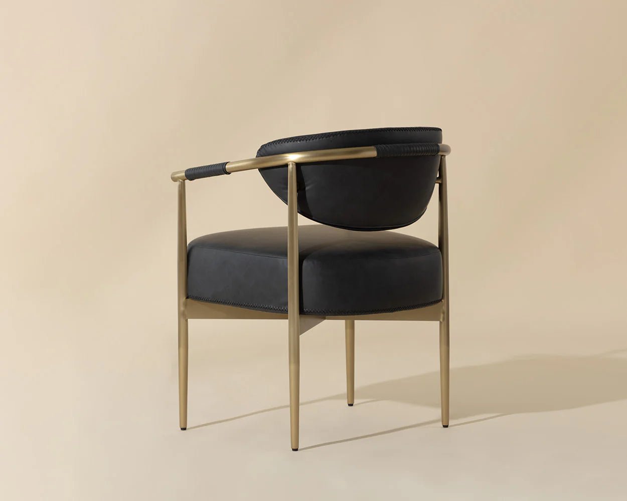 Heloise Dining Armchair - Bravo Black - Central Designs
