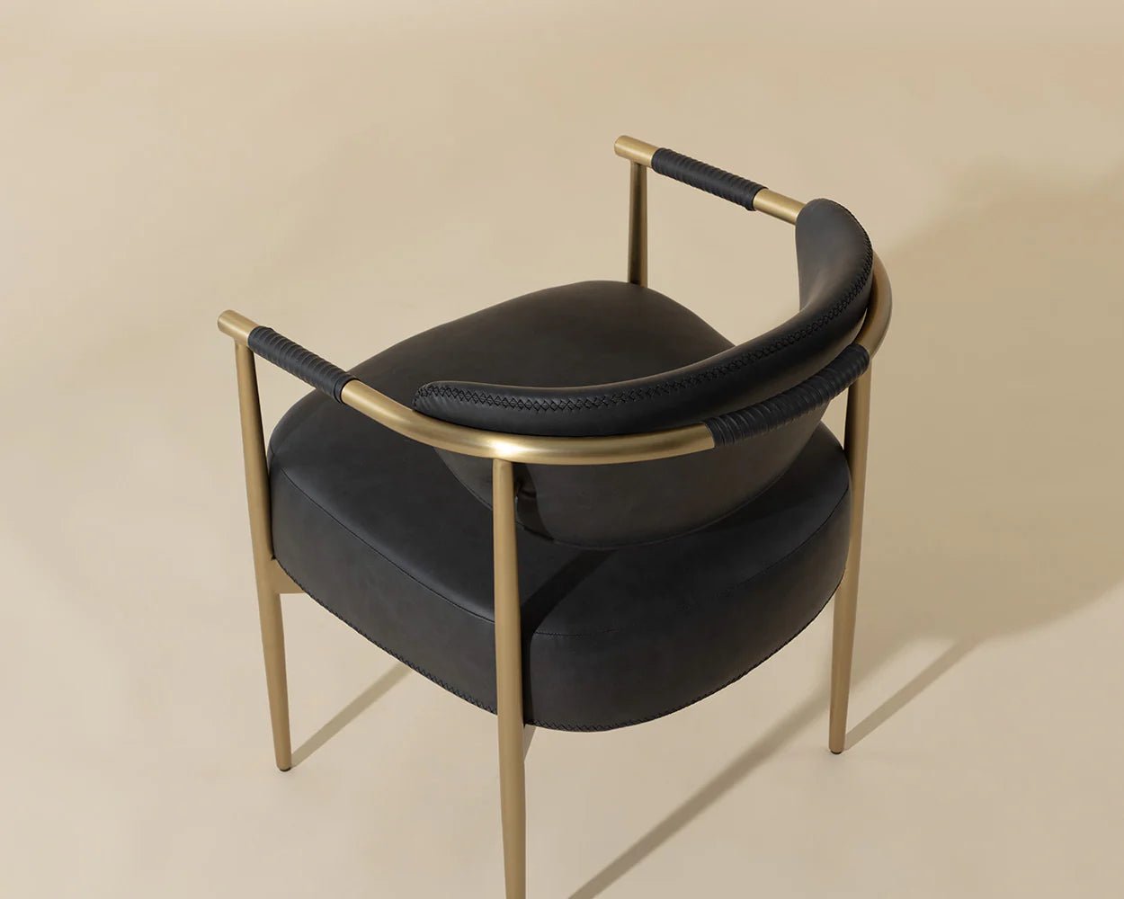 Heloise Dining Armchair - Bravo Black - Central Designs